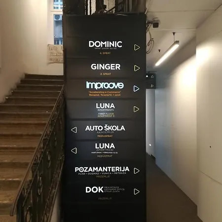 Luna Terazije アパート ベオグラード